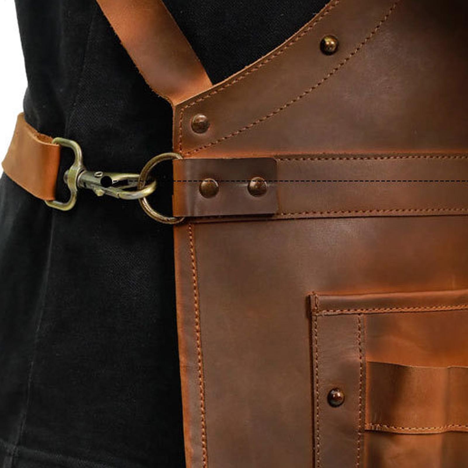 Avental de Couro com Múltiplos - Leatherwork Apron avaliação e preço