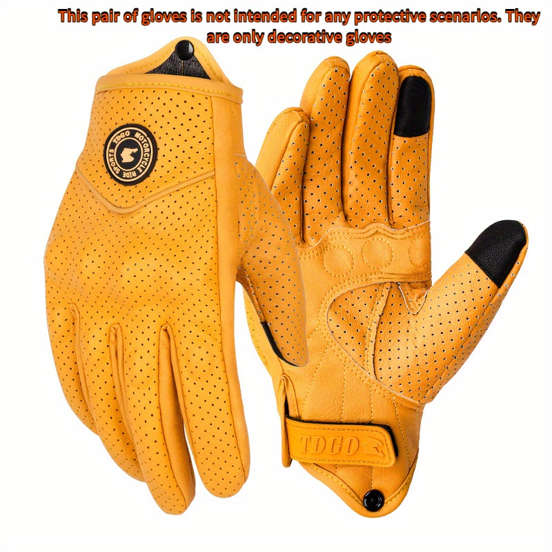 Luvas de Motocicleta à Prova d - Leather Work Winter Gloves avaliação e preço