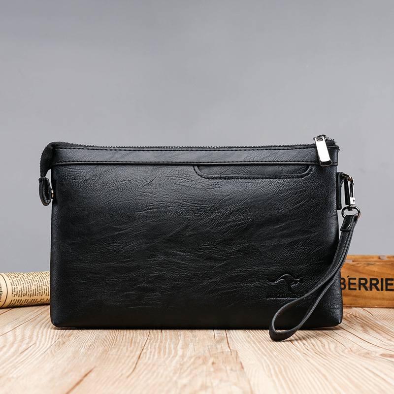 Bolsa Clutch Empresarial de Al - Leatherwork Rivets avaliação e preço