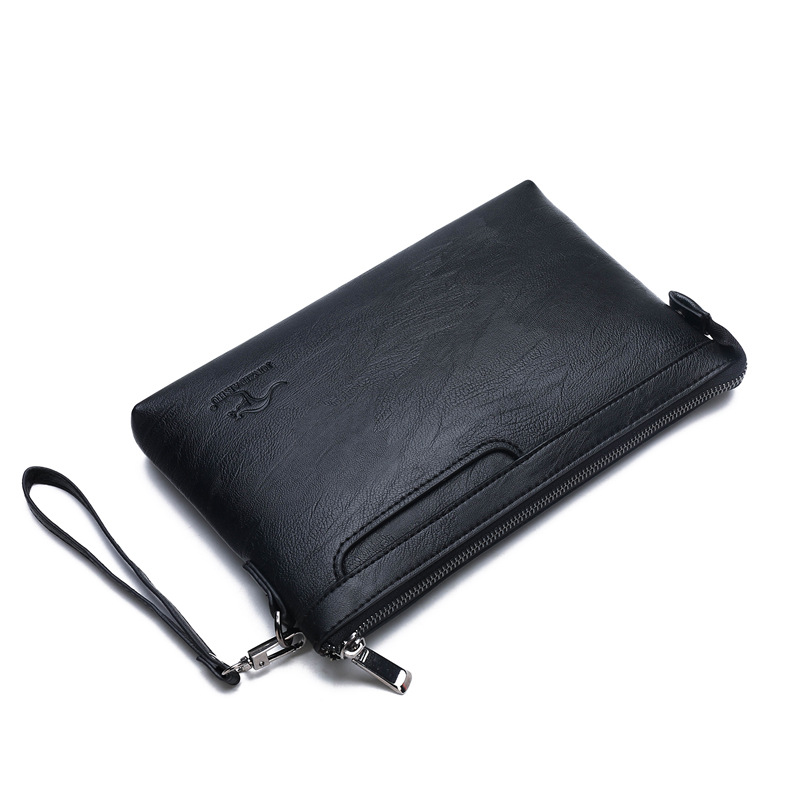 Bolsa Clutch Empresarial de Al - Leatherwork Rivets avaliação e preço