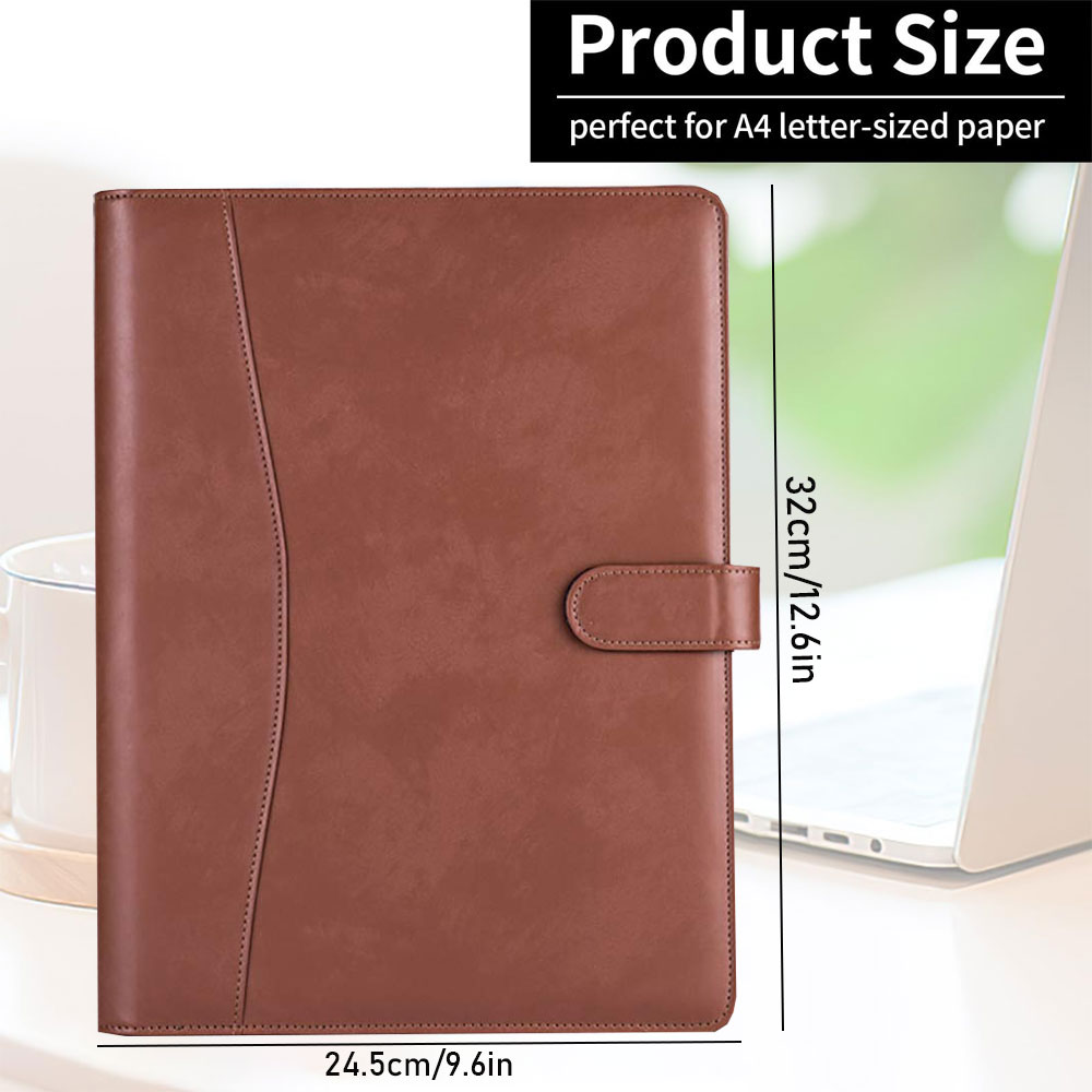 Pasta de Couro Multifuncional  - Leather Work Folder avaliação e preço