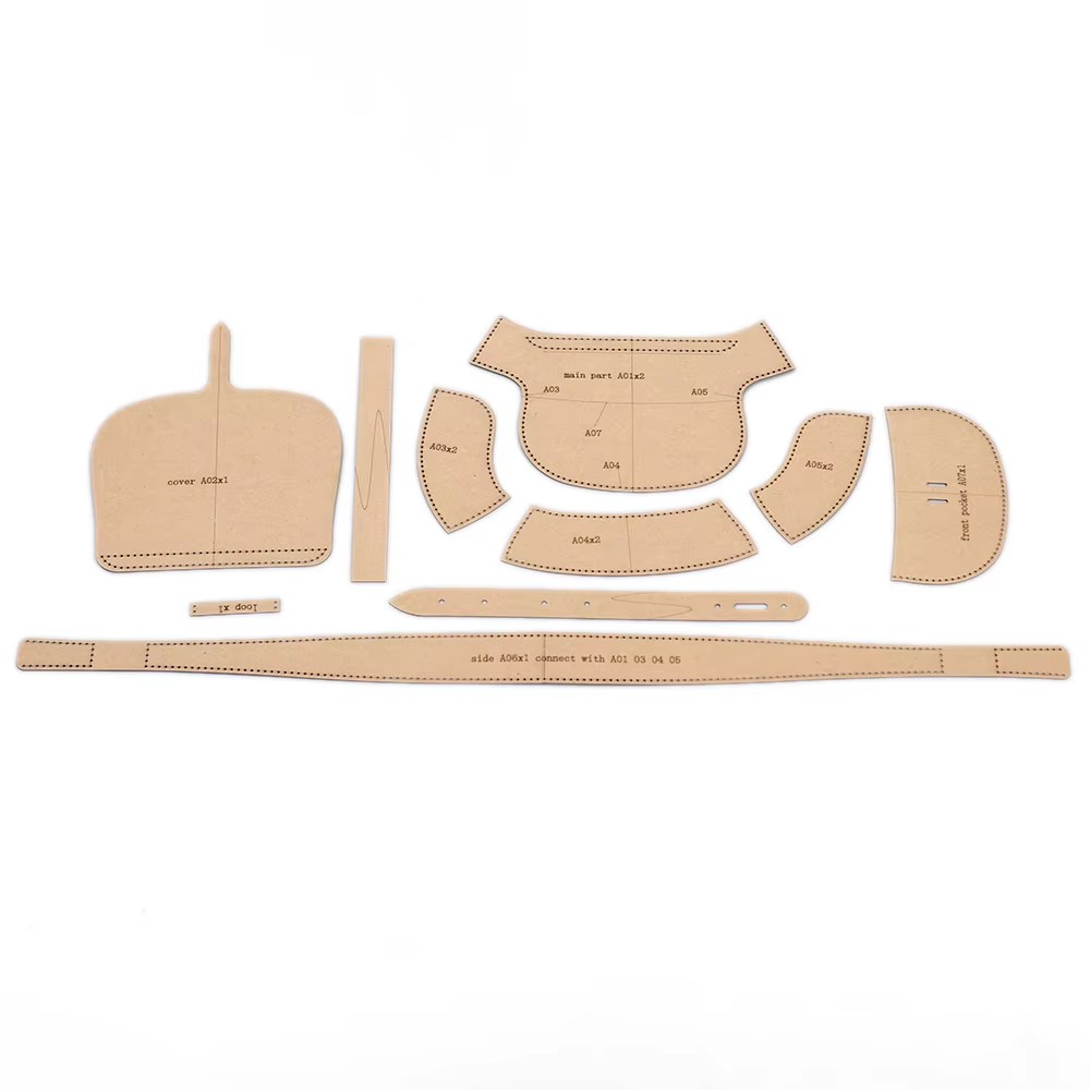 Padrão de costura de papel kra - Leatherwork Templates avaliação e preço
