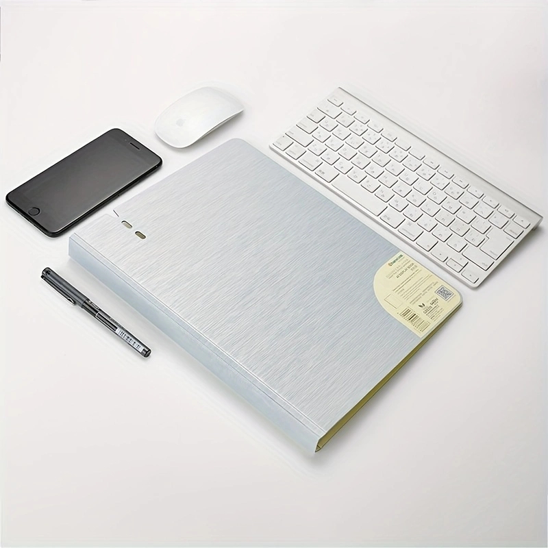 Nova pasta perfurada 4 furos e - Leather Work Folder avaliação e preço