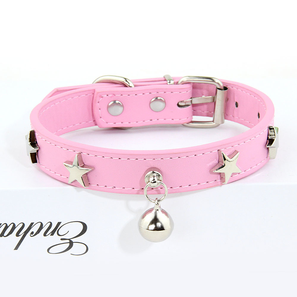 Coleira com guizo e rebites em - Leatherwork Rivets avaliação e preço