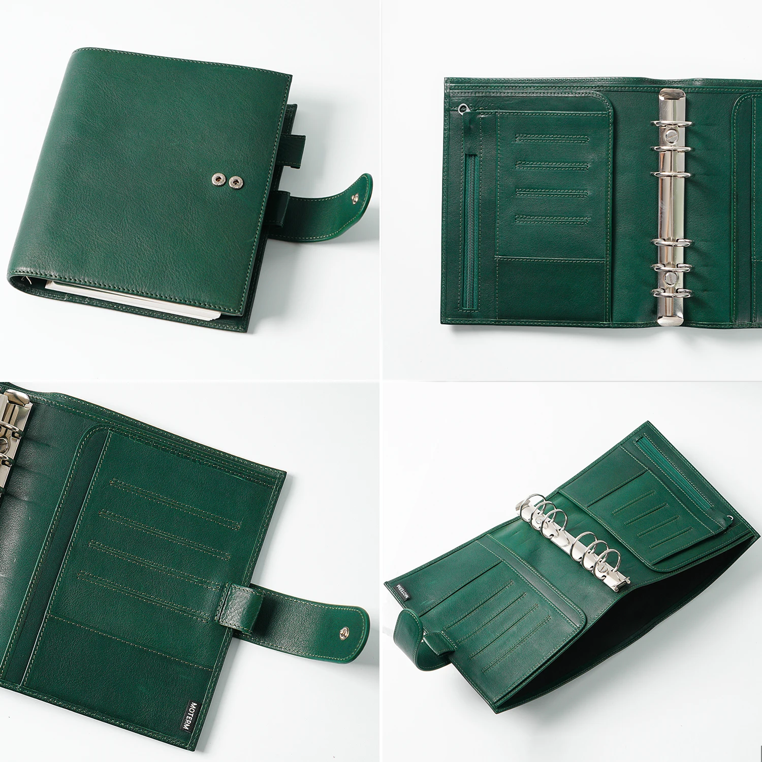 Moterm-Full Grain Vegetal Bron - Leather Work Notepad avaliação e preço