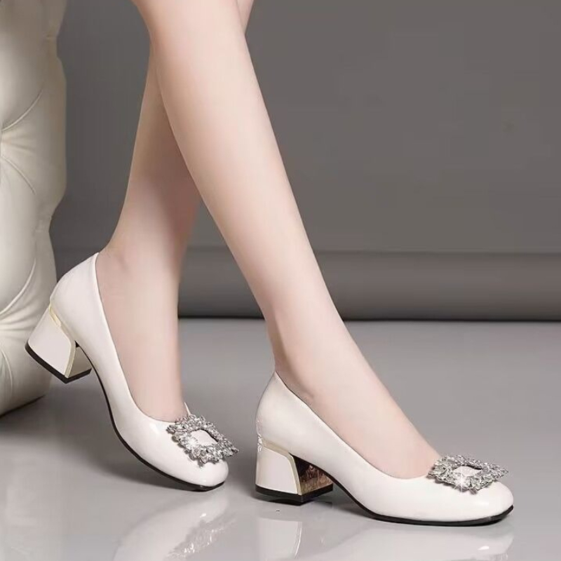 Novos Mocassins Femininos de C - Leather Work Flats Women avaliação e preço
