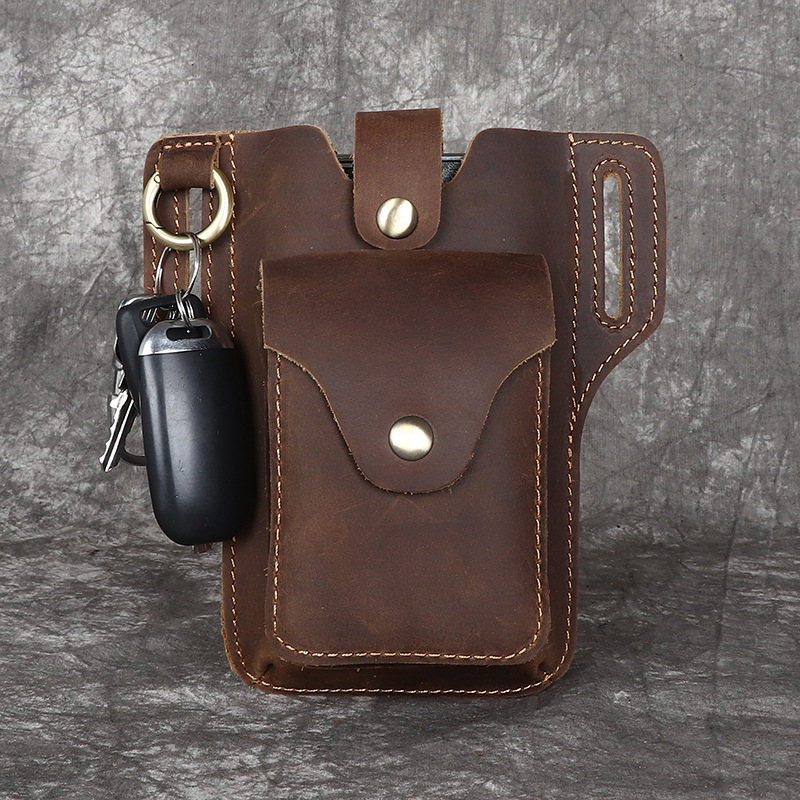 Novo modelo de carteira mascul - Leather Work Bag Mens avaliação e preço