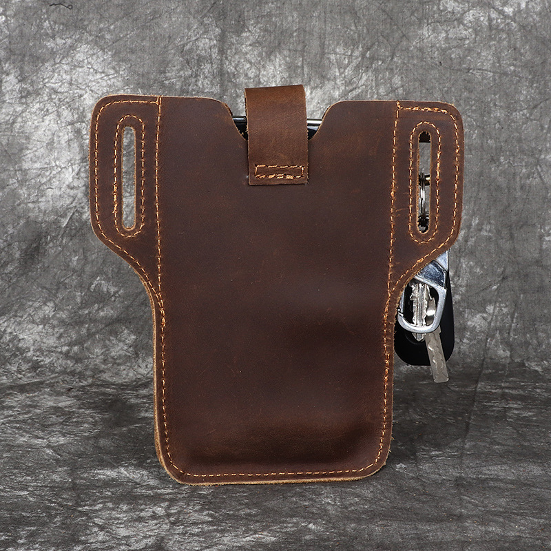 Novo modelo de carteira mascul - Leather Work Bag Mens avaliação e preço