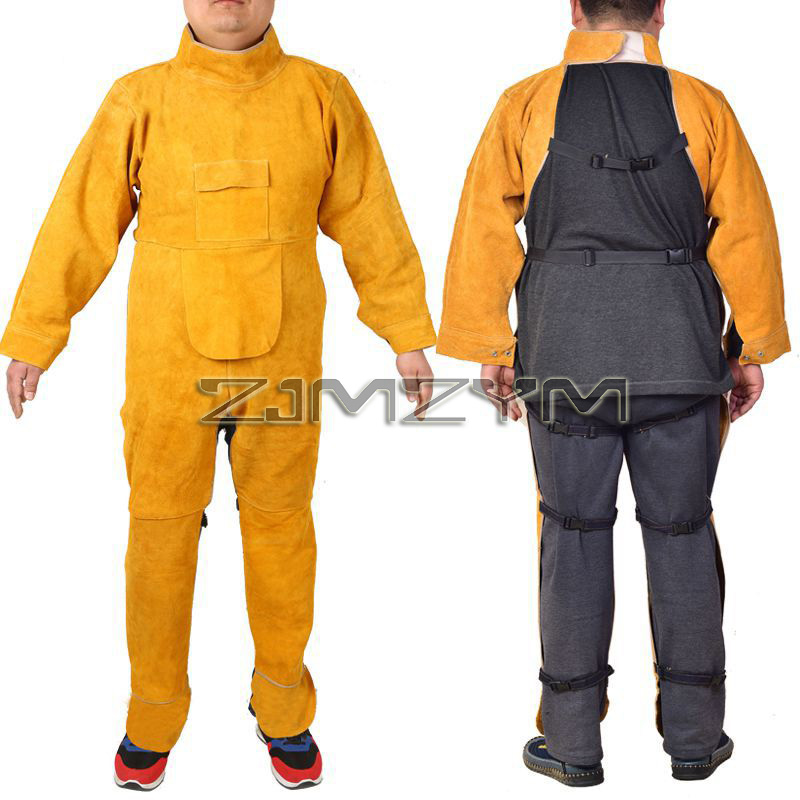 Terno de soldagem de couro, ro - Leatherwork Apron avaliação e preço