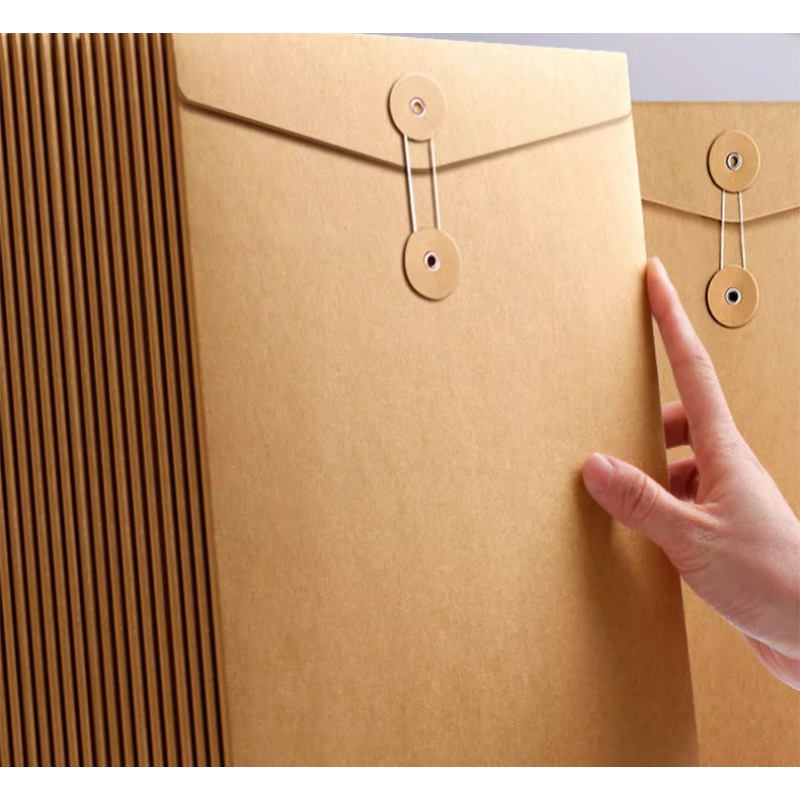 10 Envelopes de Papel Kraft A4 - Leather Work Folder avaliação e preço