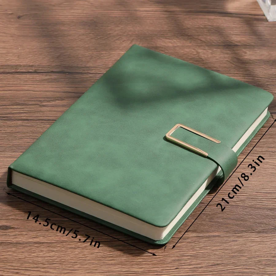 Caderno de couro vintage A5 co - Leather Work Notepad avaliação e preço